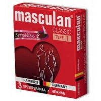  Masculan Classic  Sensitive 3   -  1256