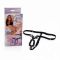  California Exotic Vibrating Lovers Thong With Stroker Beads -  3681